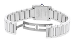 CARTIER TANK DE Quartz Movement Women"s Watch Watch 25.7*21.2mm Silver Dial Stainless Steel Watchband