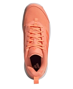 Женские теннисные кроссовки Adidas Avaflash - beam orange/beam orange/cloud white