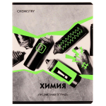 Тетрадь предмет. А5 40л. клетка, неон.пантон, эконом "Химия" (BG)