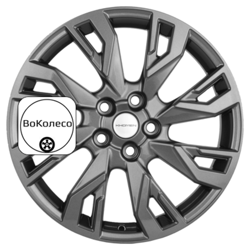 7x18/5x108 ET33 D60,1 KHW1809 (Chery Tiggo 4/Tiggo 7 Pro) Gray Khomen Wheels