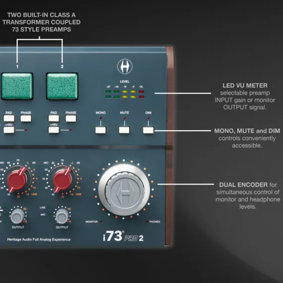 Heritage Audio i73 PRO 2 Blue