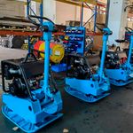 Виброплита дизельная ROBUST CPC-600DE реверсивная - [510 кг / 60 кН / Changfa CF192F]