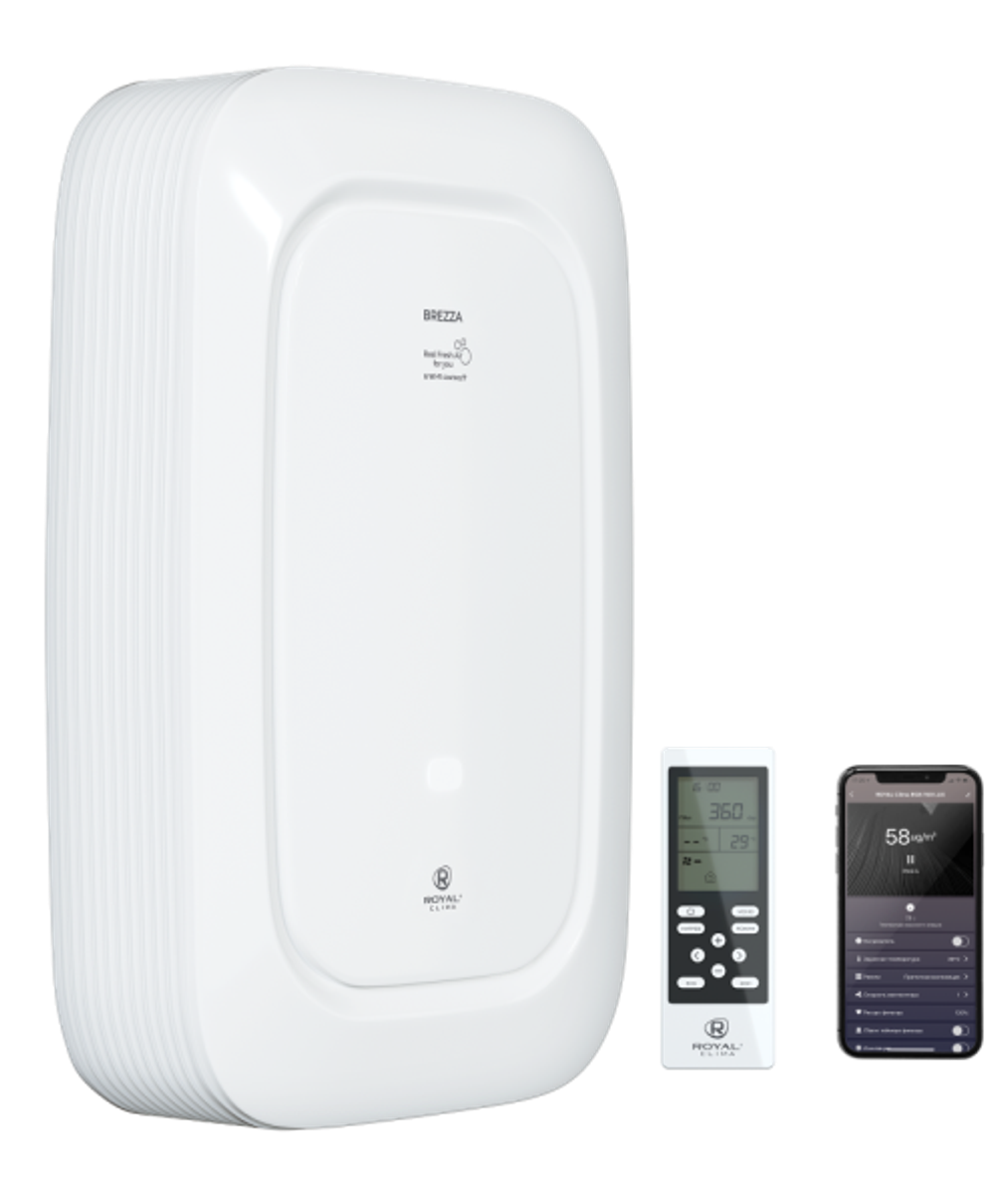Приточно-очистительный комплекс Royal Clima Brezza RCB 150 LUX