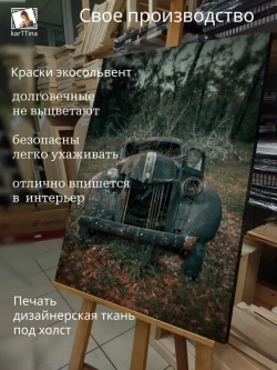 Картина на стену Одноглазый пират 30х40см 1шт.