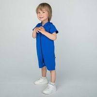 Ромпер на молнии "Bb team blue"