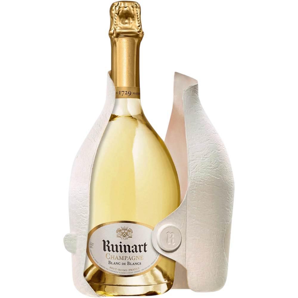 Шампанское Ruinart Blanc de Blancs 0,75 л. В подарочном чехле