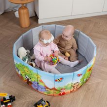 Игрушка Детский сухой бассейн Romana Мир приключений складной (Транспорт)
