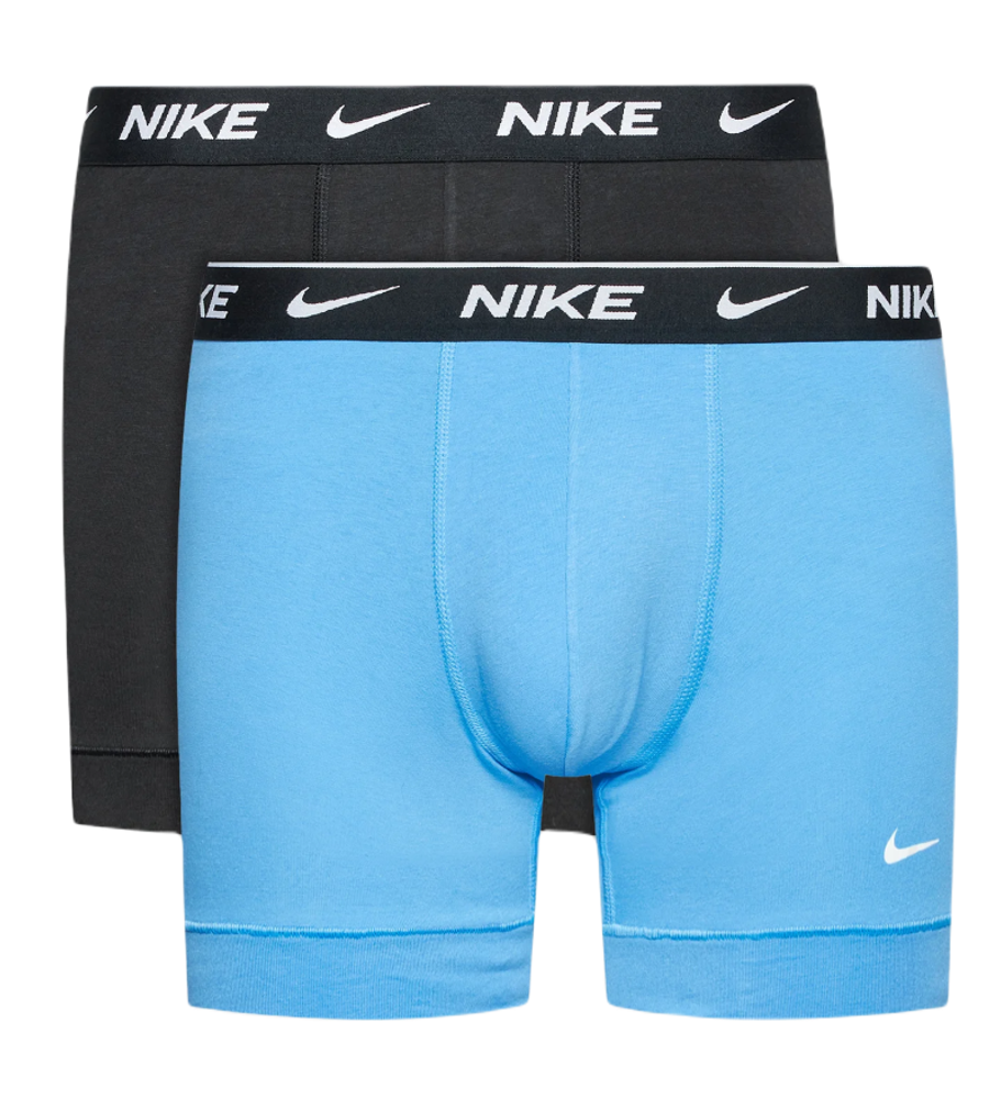 Мужские спортивные боксеры Nike Everyday Cotton Stretch Boxer Brief 2P - разноцветный