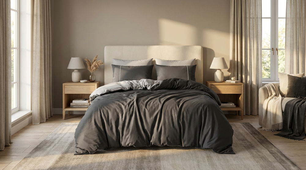 КПБ MAJOLİ Double Face BERLİN евро под. 200*220, прост. 240*260, нав. 50*70-2шт.