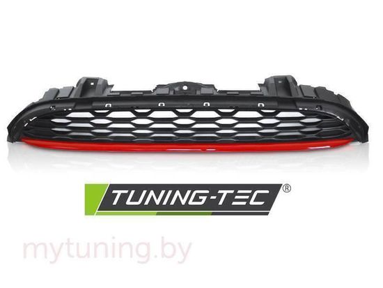 Решетка радиатора SPORT BLACK RED для MINI COOPER F55 F56 F57 14-21