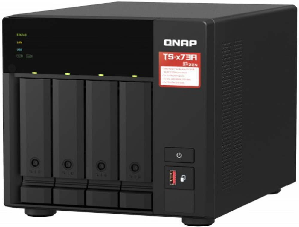 Сетевой RAID-накопитель QNAP TS-473A-8G