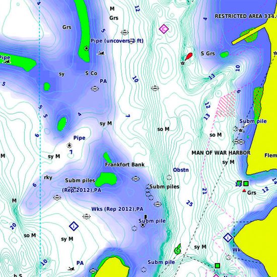 Россия карта глубин для Garmin BlueChart G3 HXEU062R внутренние водные пути 23.50 (2022.00)
