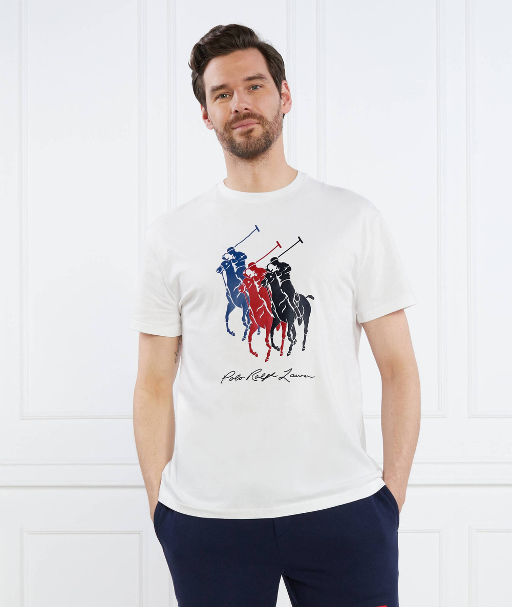 Футболка POLO RALPH LAUREN - белый(710909588)