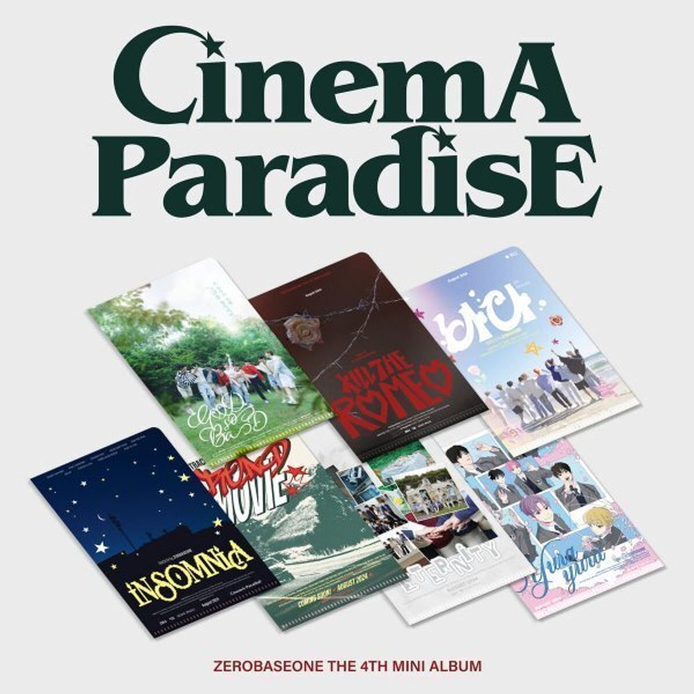 Альбом ZEROBASEONE - CINEMA PARADISE Zerose ver.