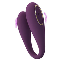 Лиловый вибратор для двоих с управлением через приложение Pretty Love Vibrator August Purple BI-014582HP-1
