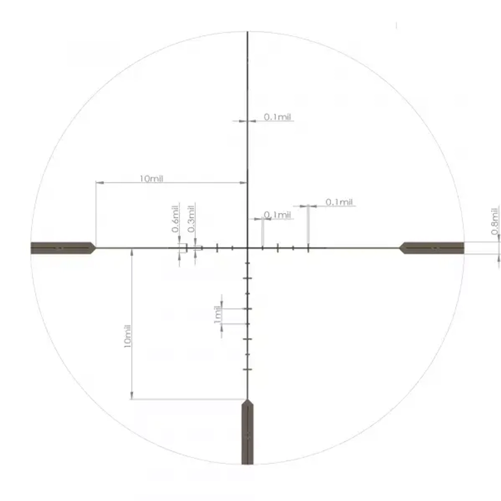 Artelv CRS Fiber 1-10x28 SFP 34мм