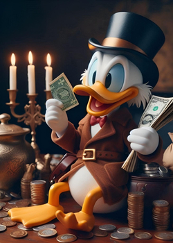 Картина Вечер богатства 50x70см на стену 1шт.
