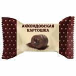 Конфеты неглазированные АККОНД "Аккондовская картошка" с кремовой начинкой какао, 2 кг