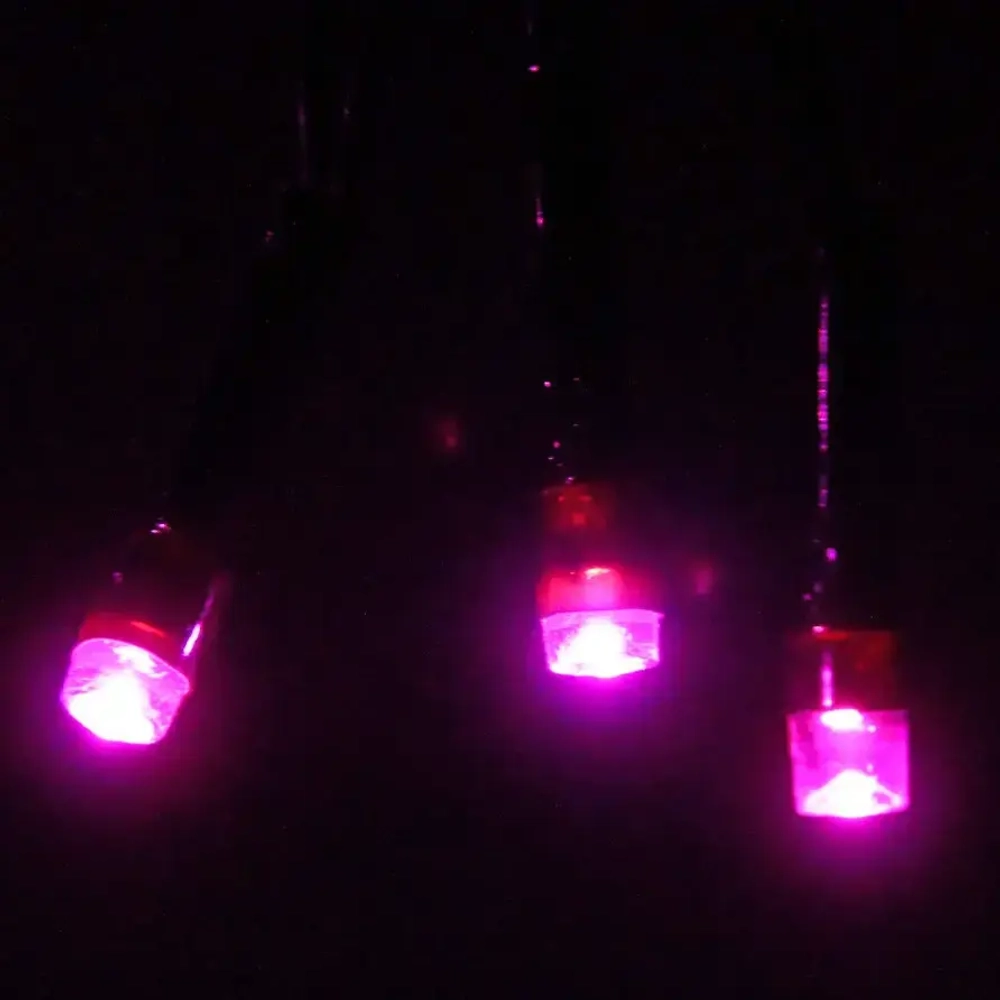Гирлянда для дома 3,5м 36 ламп LED зелёный пров.,8 реж, IP-20, Розовый
