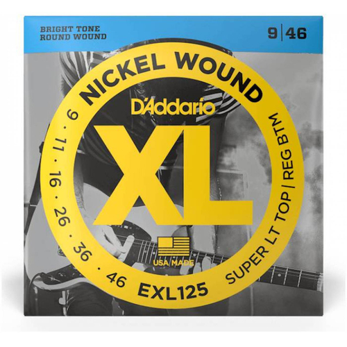 Струны для электрогитары D'addario EXL125