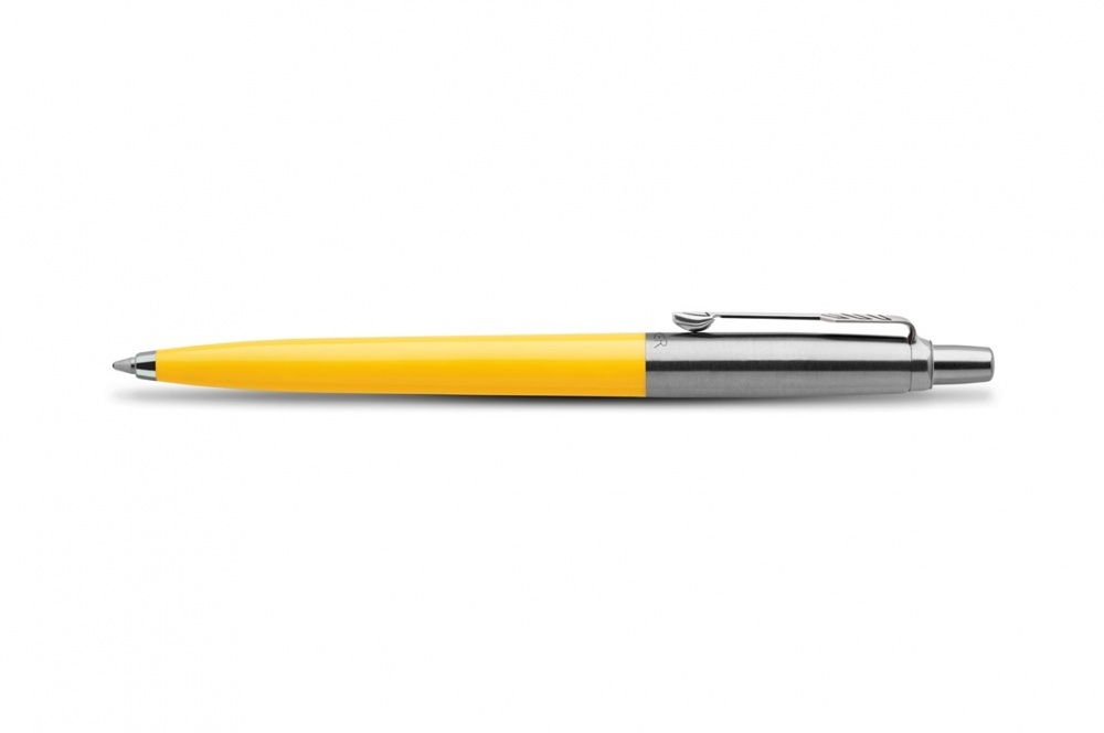 Шариковая ручка Parker Jotter Originals Yellow Chrome CT, стержень: Mblue в подарочной упаковке