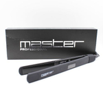 Щипцы для выпрямления LCD дисплей терморег.24*120 MASTER черные
