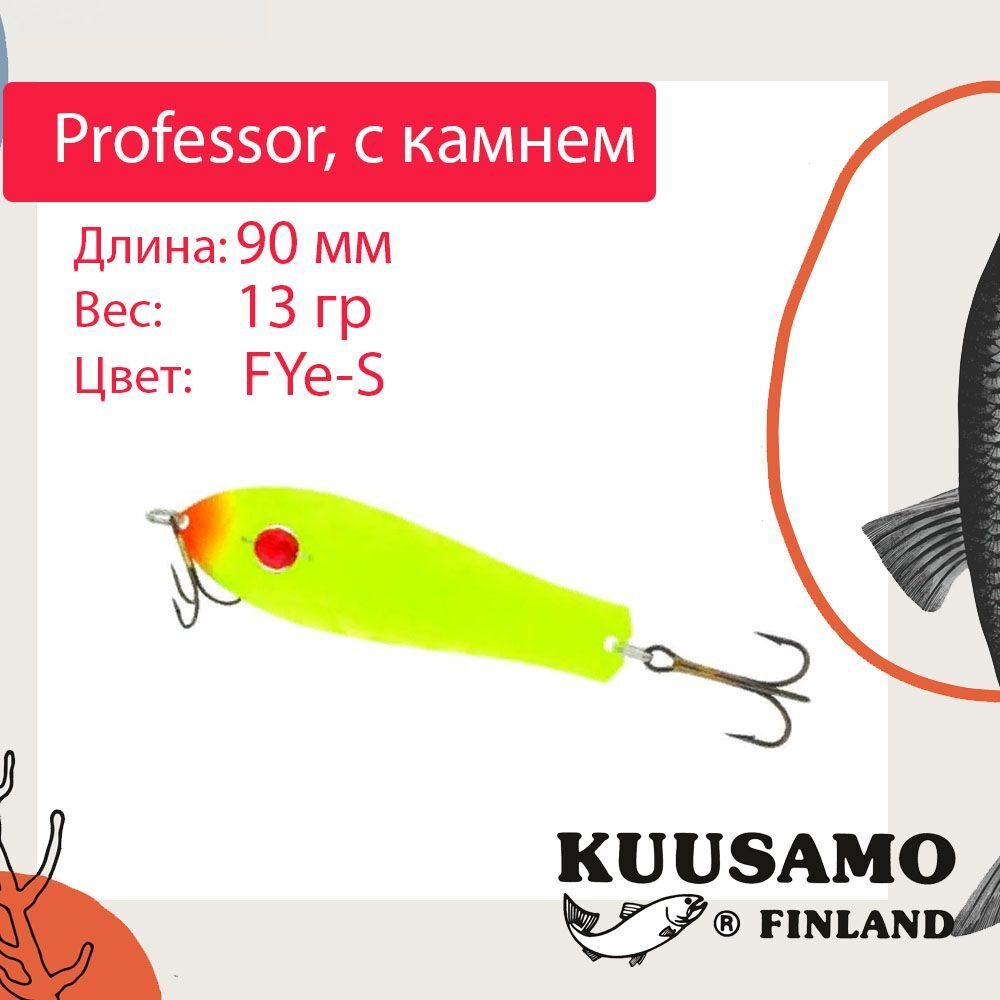 Блесна для рыбалки Kuusamo Professor