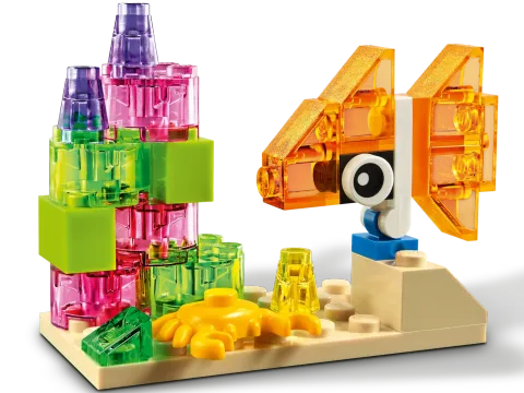 Конструктор LEGO Classic 11013 Набор с прозрачными деталями