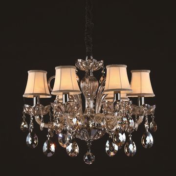 Подвесная люстра Siena SP6 бежевый Crystal Lux