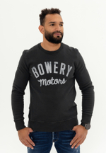 Свитшот Bowery NYC "Bowery Motors" Fleece Jet Black