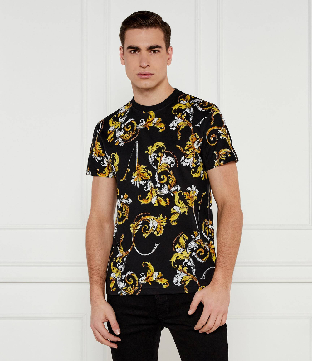 Футболка Versace Jeans Couture - черный(78GAH6S0JS458)