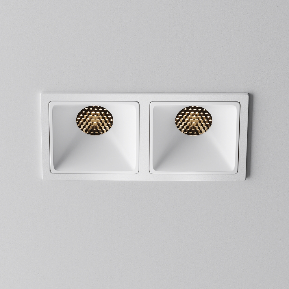 Встраиваемый светодиодный светильник Maytoni Alfa LED DL043-02-10W3K-SQ-W-1