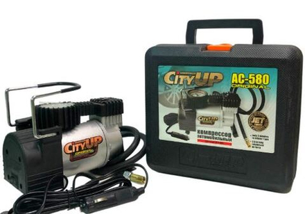 Компрессор автомобильный CityUP AC-580 Original в кейсе, 35 л/мин