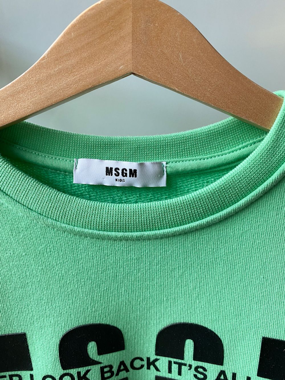 Хлопковый свитшот MSGM, 128