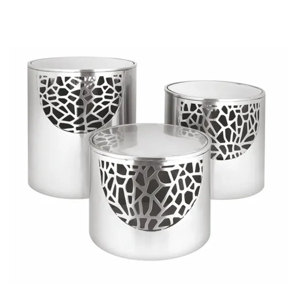 Подставка фуршетная стойка d 19 см h15,5 см круглая перфорация нерж. P.L. Hotelware