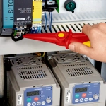 Плоские круглогубцы из пластмассы 220 мм Knipex 98 62 02