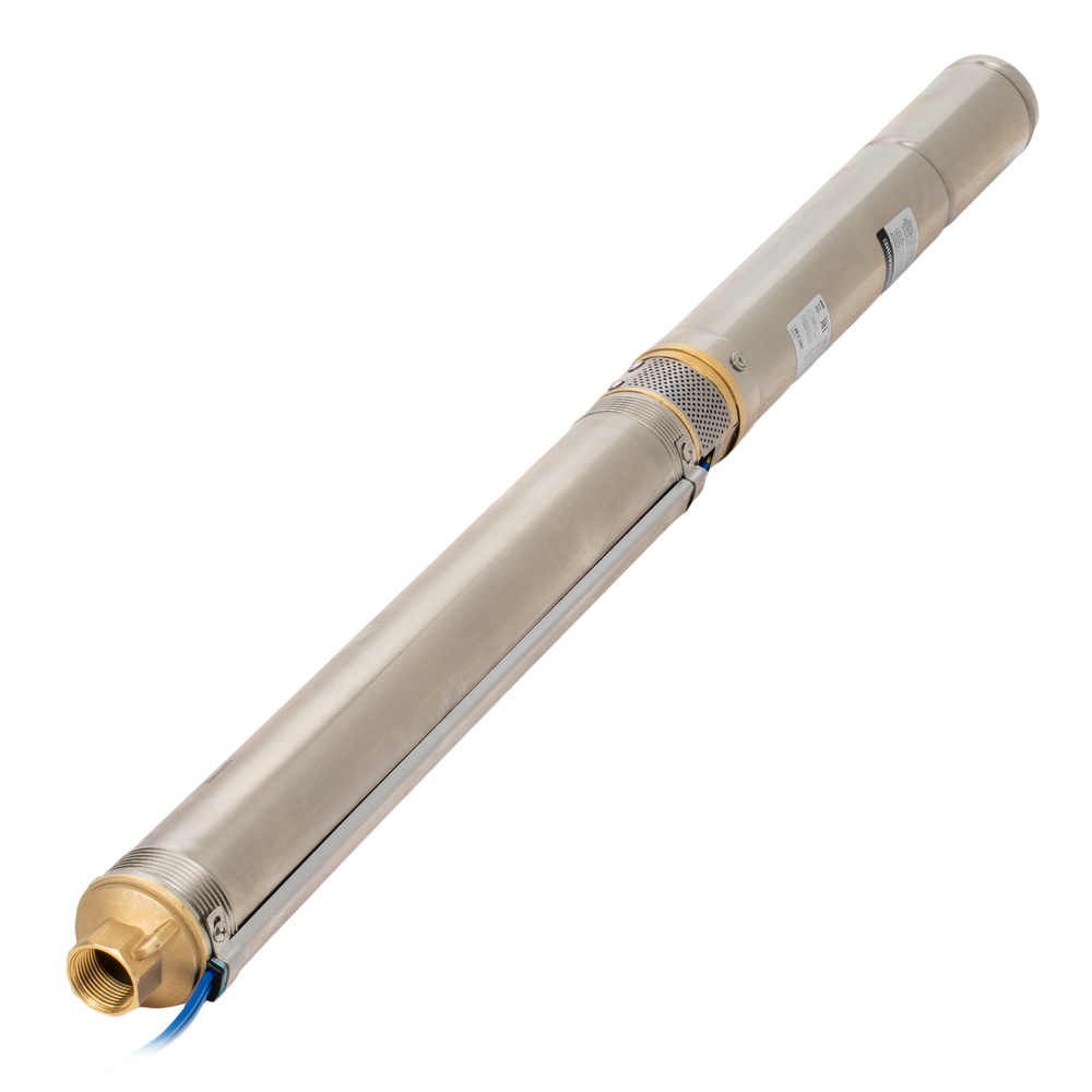Скважинный насос DWC-3-60, центробежный, диаметр 3", 800 Вт, 3300 л/ч, напор 60 м Denzel