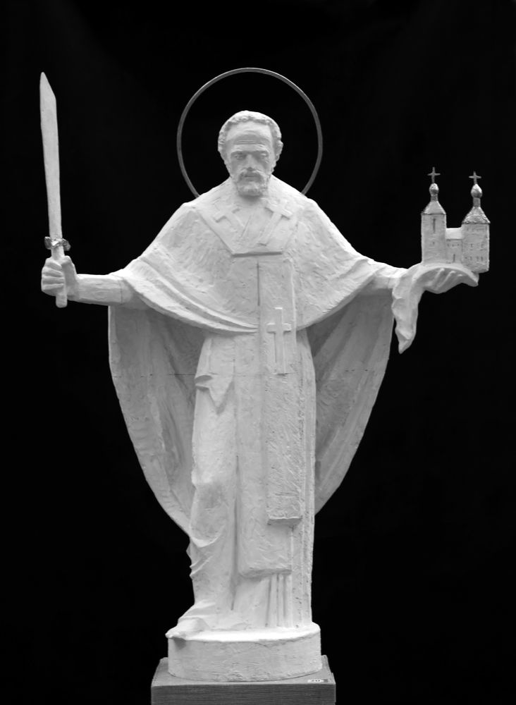 Динес Ю. С. Севастополь 1942 г. Эскиз. Бронза, литьё. Модель 1948 г. 2007