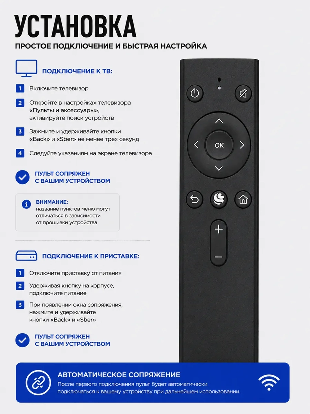 Универсальный Bluetooth смарт-пульт с голосовым вводом Салют ТВ для умных Smart TV телевизоров Hyundai, BBK, Blackton, Sber, BQ, SUNWIND, Витязь, STARWIND, DEXP, Prestigio, Irbis HUAYU PDUHBT014 (SBDV-00001, HBT014, SBDV-00002, HRM2055, HBX189, HOD21