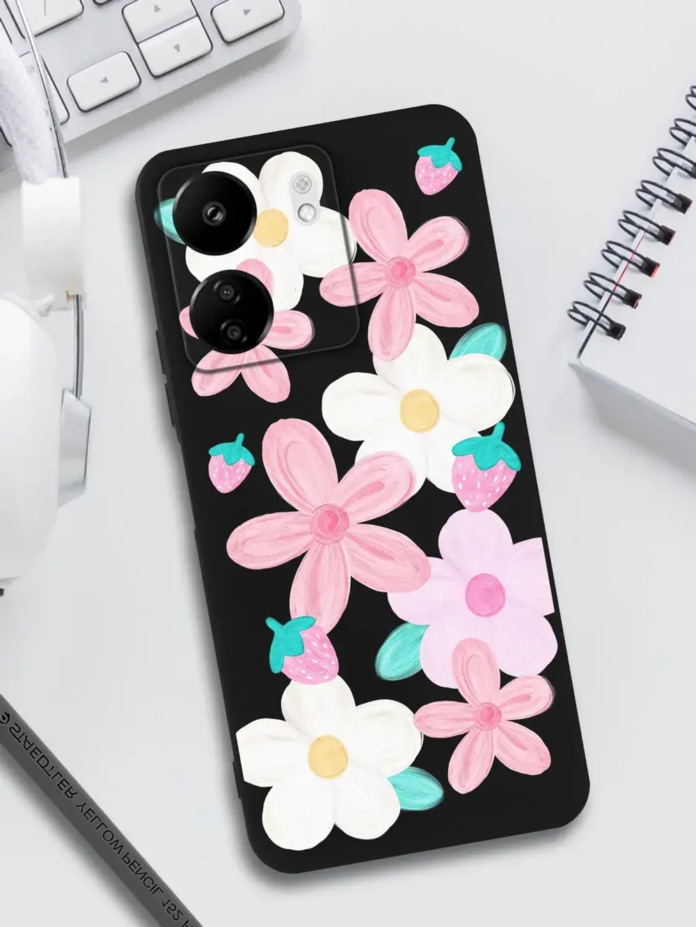 Чехол на Xiaomi Redmi 13C. Poco C65 с принтом