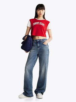 Футболка женская TOMMY JEANS TJW REG CRP VARSITY