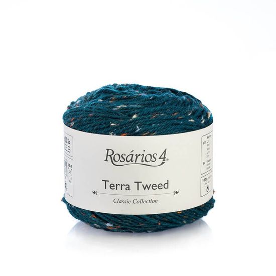 Пряжа ROSARIOS 4 Terra Tweed (97% меринос, 3% вискоза)
