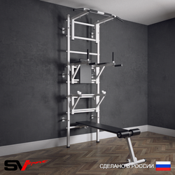 Шведская стенка Sv Sport (Турник стандарт/Брусья/Стойка/Скамья)