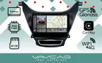 Магнитола для Hyundai Elantra 5 MD 2010-2013 - Vaycar VA23-0360-2K на Android 13, Быстрая, 2K QLED, CarPlay,4G SIM-слот