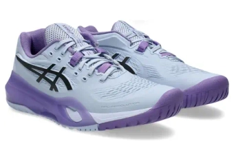 Женские Кроссовки теннисные Asics Gel-Resolution X Night Energy - blue fade/gunmetal