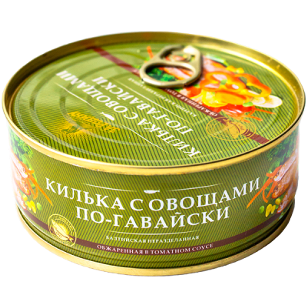 Килька За Родину балт по-гавайски 240г ключ