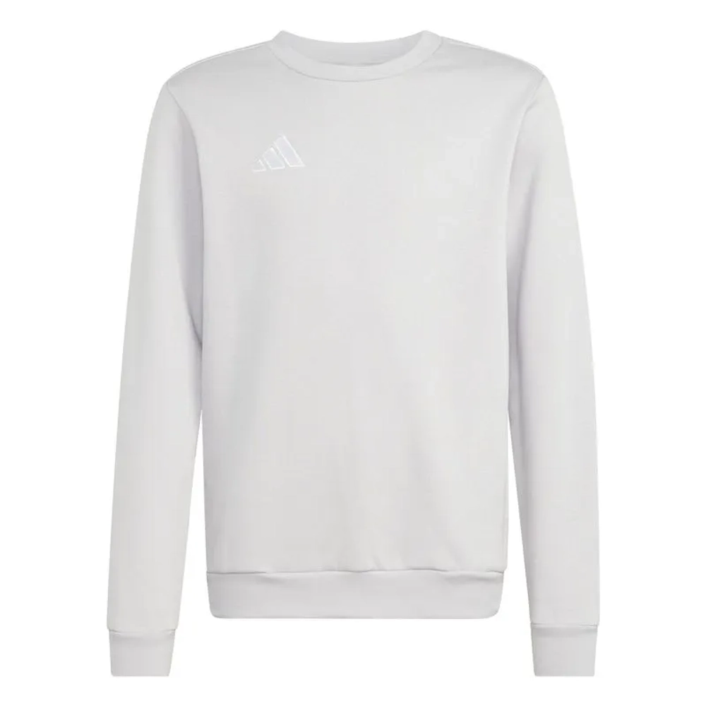 Детская теннисная толстовка Adidas Kids Entrada 26 Sweat Top - team light grey/white