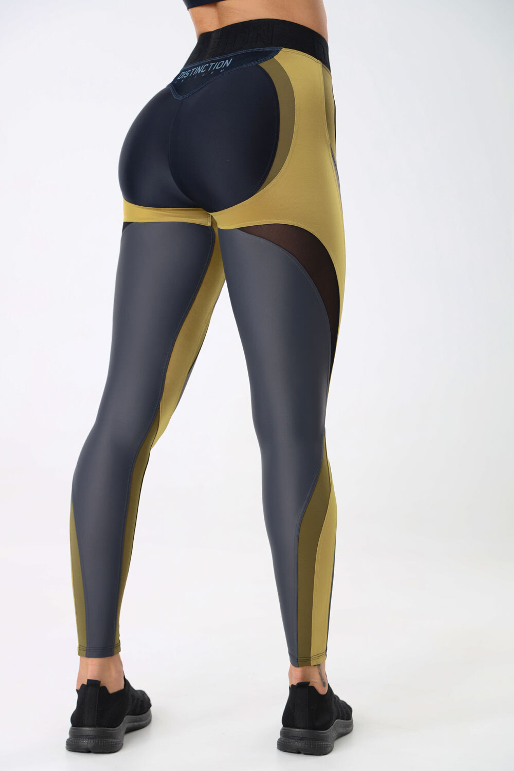 Леггинсы DISTINCTION Octopus Royal Gold/Grey