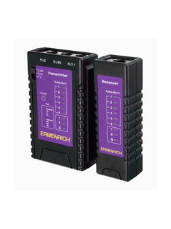 Тестер кабельный NetGeeks NP10 фиолет. Ermenrich 85300