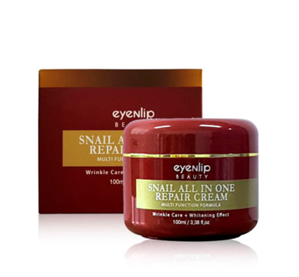 EYENLIP SNAIL Крем для лица улиточный  ALL IN ONE REPAIR CREAM 100мл